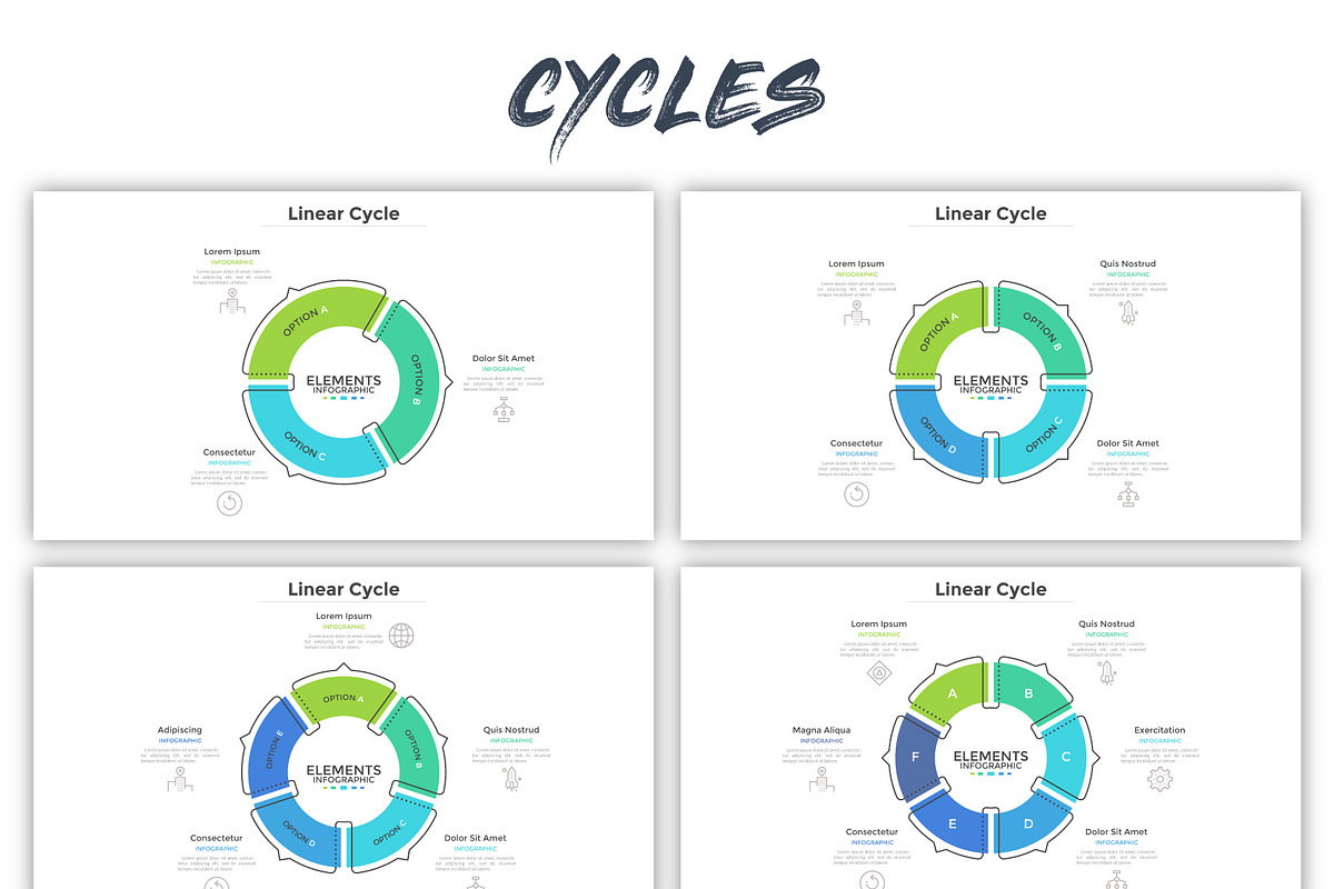 175 Infographic Templates, an Education Illustration by Andrew Kras Design (Photo 14 of 17)