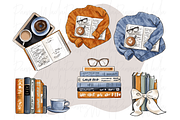 Girls with Books, a Person Illustration by Parinaz Wadia Design (Thumbnail 9 of 11)