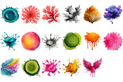 Watercolor Splash Blob Clipart, an Illustration by Craft Nest (Thumbnail 3 of 4)