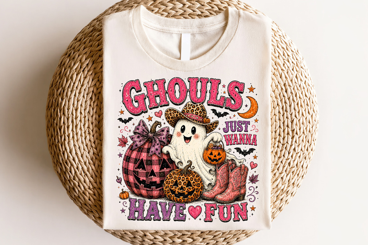 Ghouls Just Wanna Have Fun PNG, a Seasonal Illustration by CraftArtStudio (Photo 4 of 4)