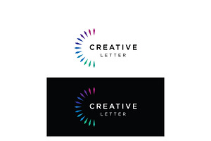 Geometric letter C initial logo., a Branding & Logo Template by LOGOCREATIVE