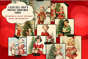 Vintage Santa Christmas Cards