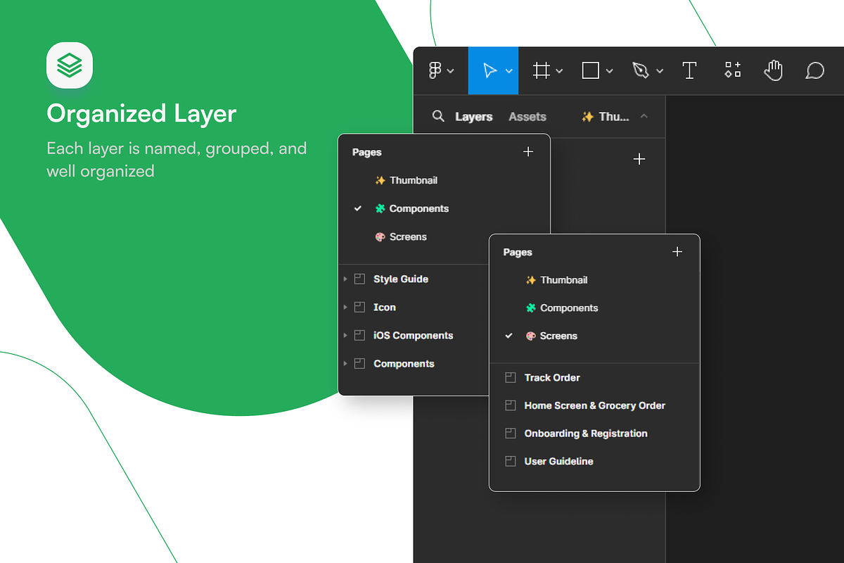 Joble - Job finder App UI Kit, an UI Kit Template by restiyathena (Photo 4 of 6)