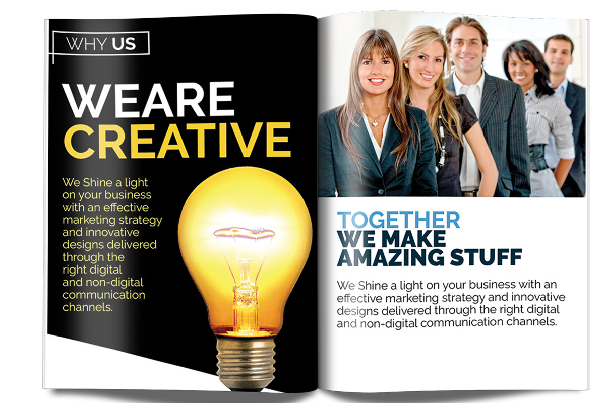 Company Profile, a Magazine Template by Red Cactus Creative (Photo 8 of 10)