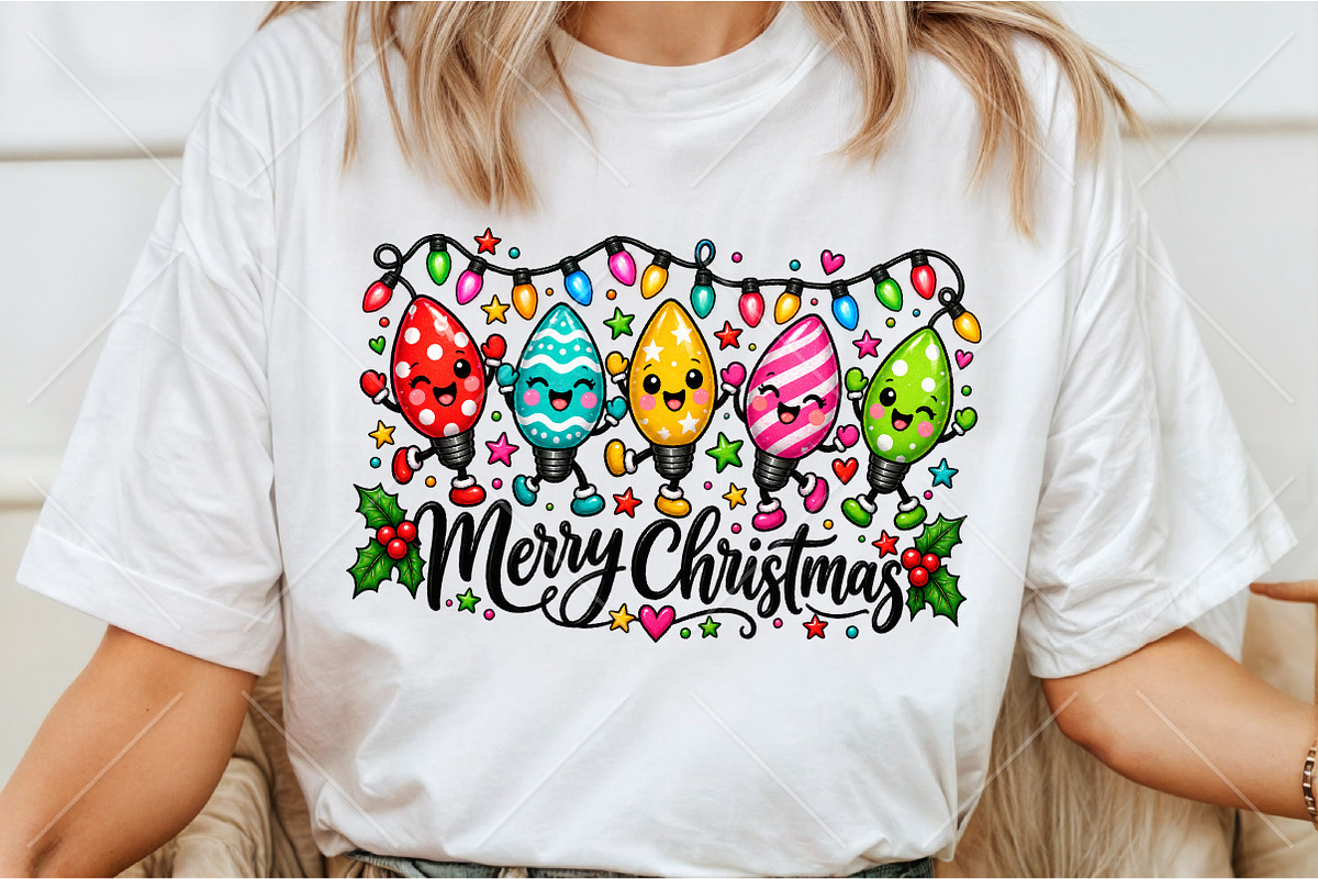 Merry Christmas Sublimation PNG, a Seasonal Illustration by Canvas Craft (Photo 3 of 6)