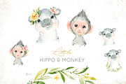Africa. Little Watercolor Animals, an Animal Illustration by OctopusArtis (Thumbnail 4 of 11)