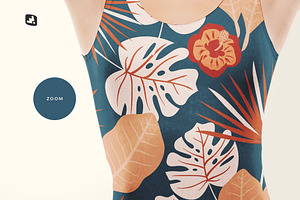 Women's Swimsuit Mockup