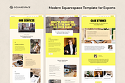Squarespace Template: Launch Day, a Squarespace Template by Applet Studio (Thumbnail 2 of 6)