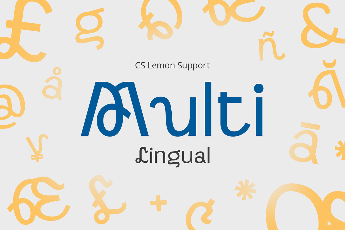 CS Lemon – Display Font, a Sans Serif Font by Craft Supply Co. (Photo 4 of 8)