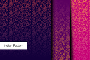 Seamless Indian Patterns Set of 75+, a Pattern Graphic by ThePhoton (Thumbnail 15 of 17)