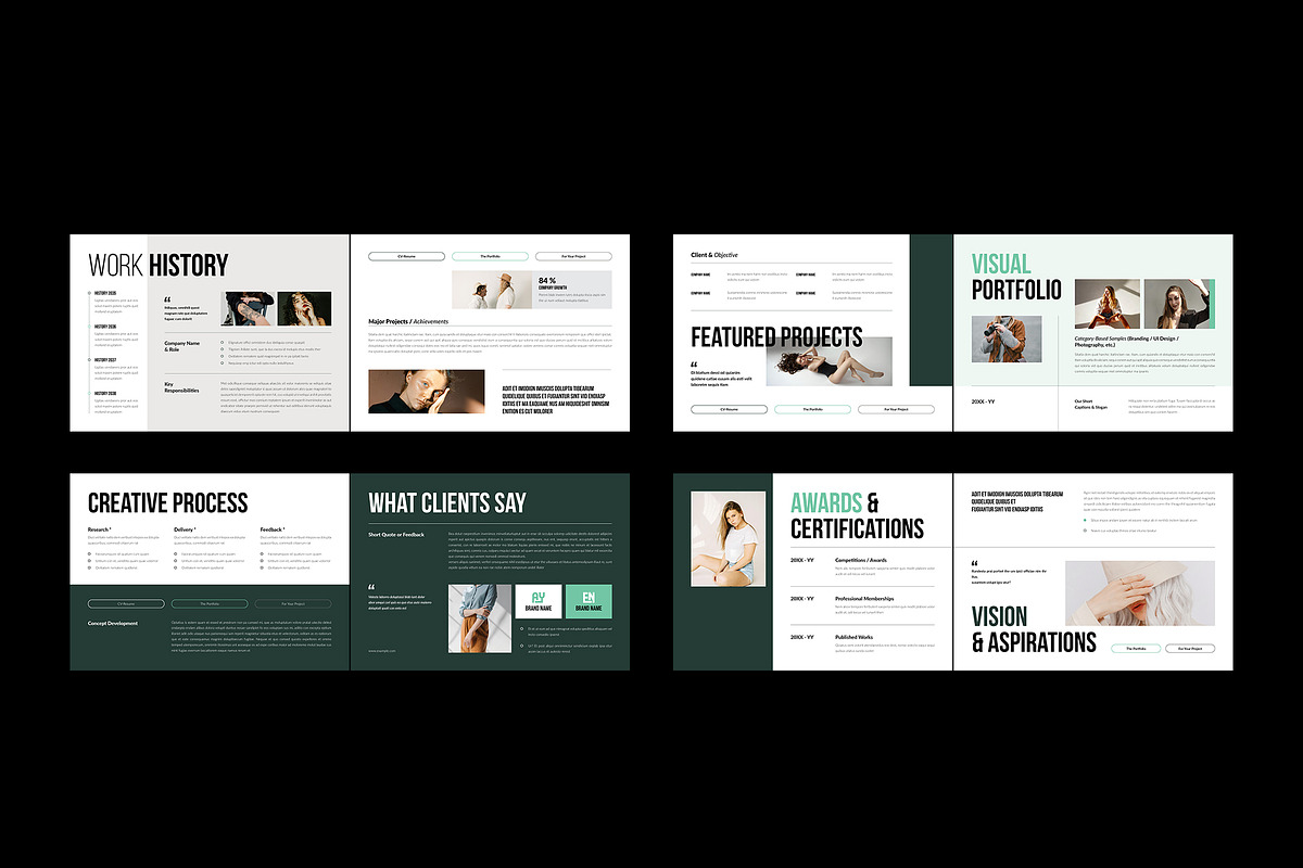 Creative Resume & Portfolio Template, a Brochure Template by StyleArt (Photo 10 of 11)