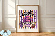 Spooky Spider Haunted House PNG, a Seasonal Illustration by Daily.Designs (Thumbnail 5 of 5)