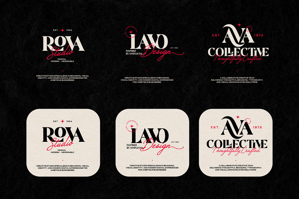 Volavira Font Collection - Font Trio, a Serif Font by Nollev (Photo 6 of 14)