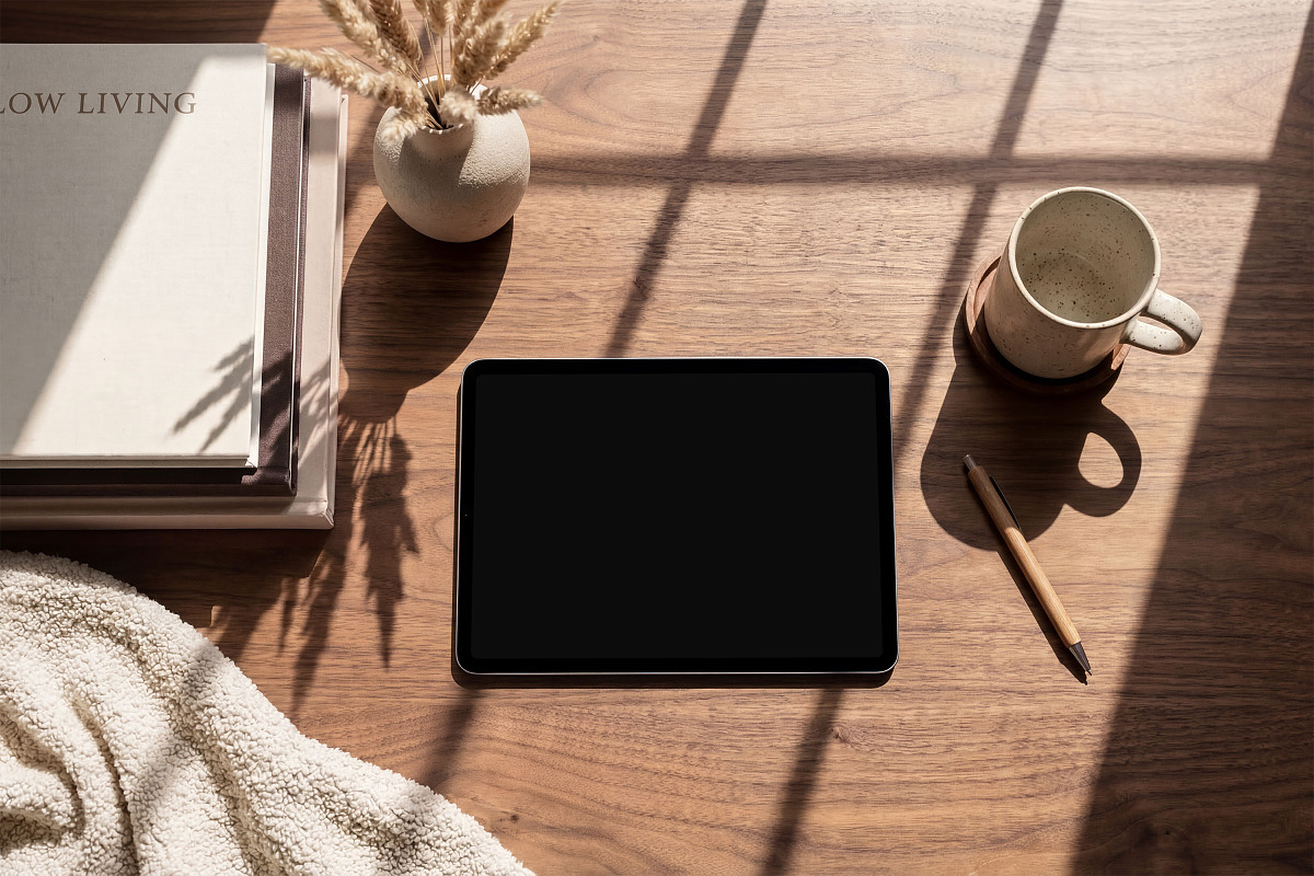 Japandi Device Mockup Collection, a Device Mockup by Ruben Stom (Photo 2 of 13)