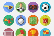Soccer Icon Set, an Outline Icon by TAlex (Thumbnail 2 of 6)