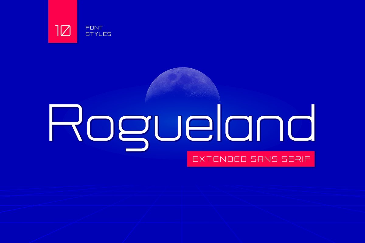 NCS Rogueland, a Sans Serif Font by Namara Creative Studio
