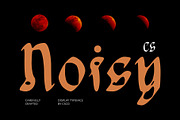 CS Noisy Drawn, a Blackletter Font by Craft Supply Co. (Thumbnail 1 of 8)