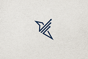 Modern Bird with Chart Logo, a Branding & Logo Template by Luxury Logos (Thumbnail 4 of 4)