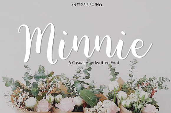 Minnie | Script Font preview 7