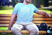 The City Series T-shirt Mock-up Pack, a Shirt Mockup by BlackMocca (Thumbnail 8 of 24)