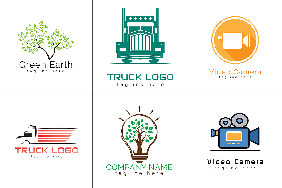 800+ Professional Logos Bundle, a Branding & Logo Template by Design Forest (Photo 23 of 48)
