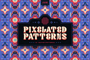 Pixel Mosaic Patterns | Vol. 05, a Pattern Graphic by dvtchk (Thumbnail 3 of 10)