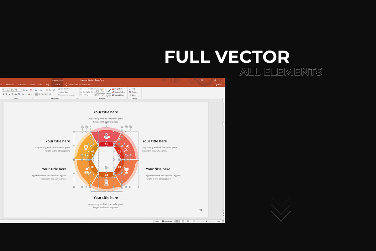 Massive Infographic Template, a Presentation Template by MNML Agency (Photo 4 of 63)