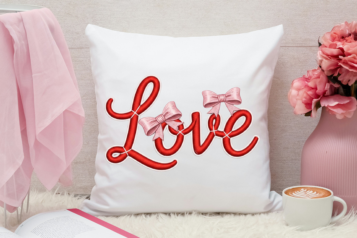 Love Embroidery PNG, Valentine's Day, an Illustration by Canvas Craft (Photo 6 of 7)