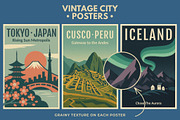 30 Travel City Prints, a Background Graphic by NassyArt (Thumbnail 7 of 14)