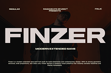 Finzer - Modern Extended Sans