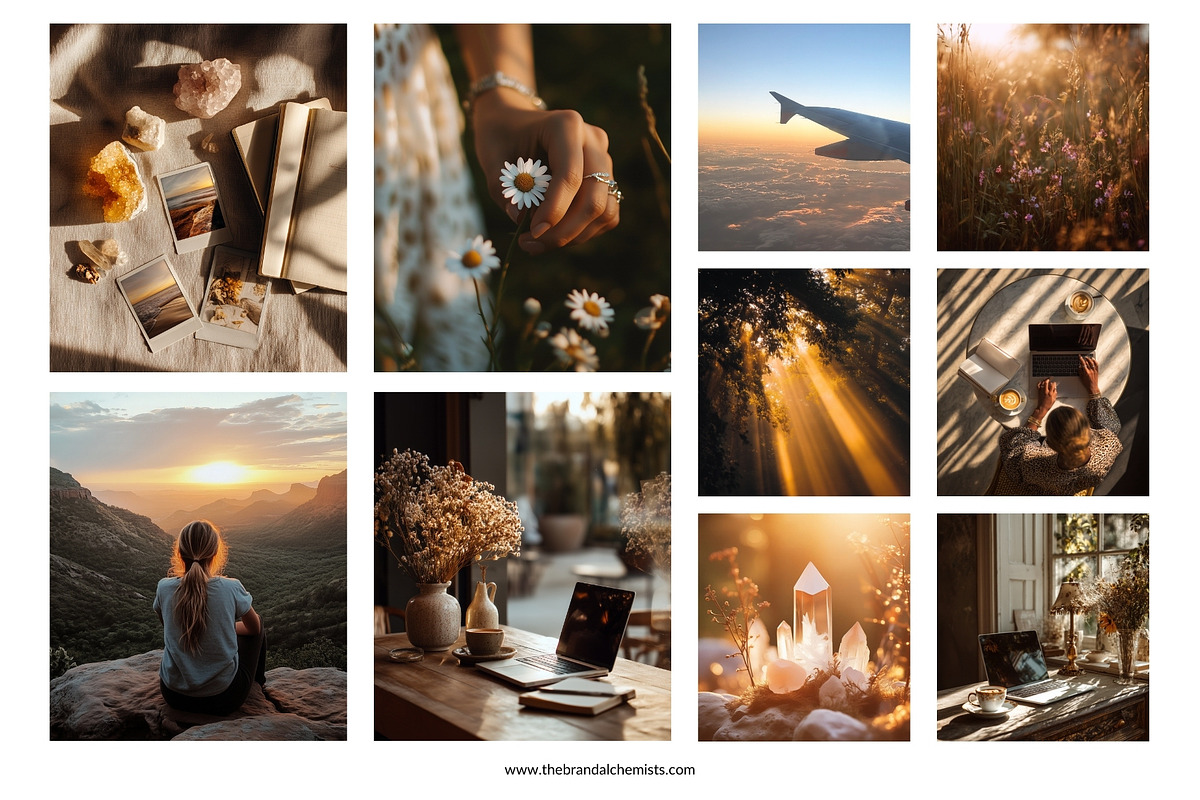 Golden Hour Stock Images, a Background Photo by The Brand Alchemists (Photo 6 of 10)