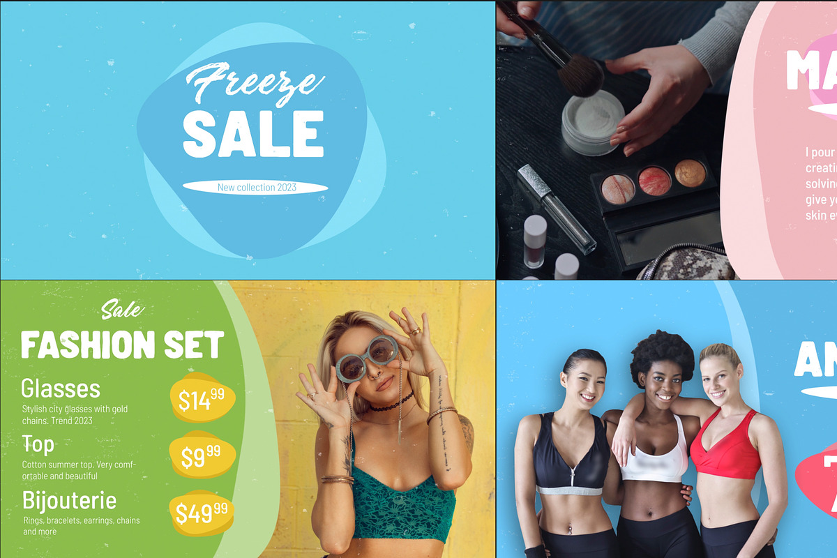 Sale Set Slides | DaVinci Resolve, a Templates & Theme by FlashFXbox (Photo 1 of 2)