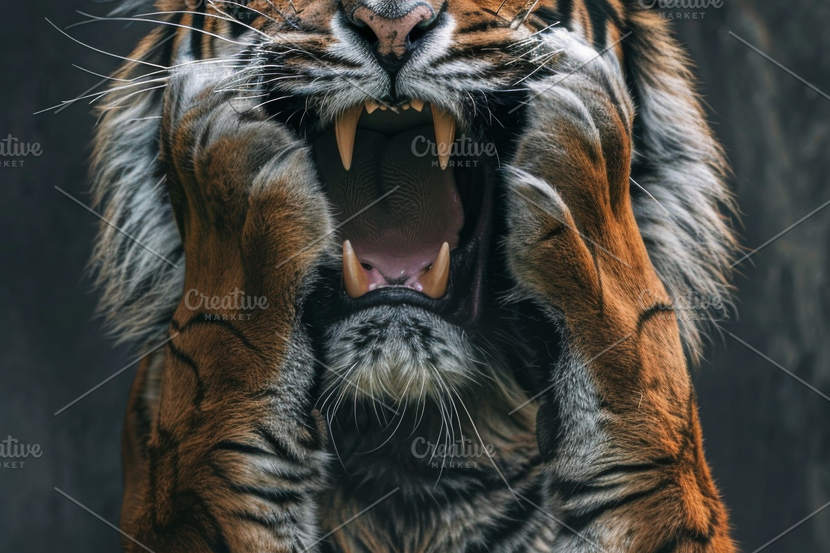 236 surprised animals, an Animal Photo by Handmadefont (Photo 157 of 241)