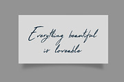 Raymond Caroline Handwritten Font, a Script Font by UICreative (Thumbnail 2 of 5)