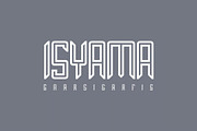 KobamakLine, a Sans Serif Font by Auliacreative (Thumbnail 2 of 4)