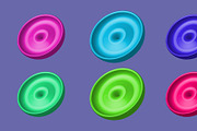 3d Geometric Vector Shape Bundle Set, an Object Graphic by NJ Himel (Thumbnail 7 of 15)