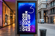Milan Outdoor Ad Screen MockUps Set, an Advertising Mockup by Graphic Shelter (Thumbnail 3 of 7)