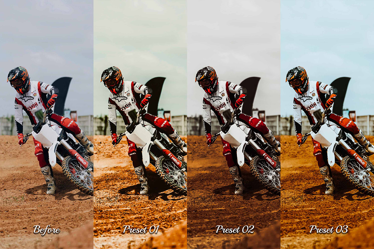 30 Motorcycle Lightroom Collection, a Preset Add-On by 3Motional (Photo 5 of 11)