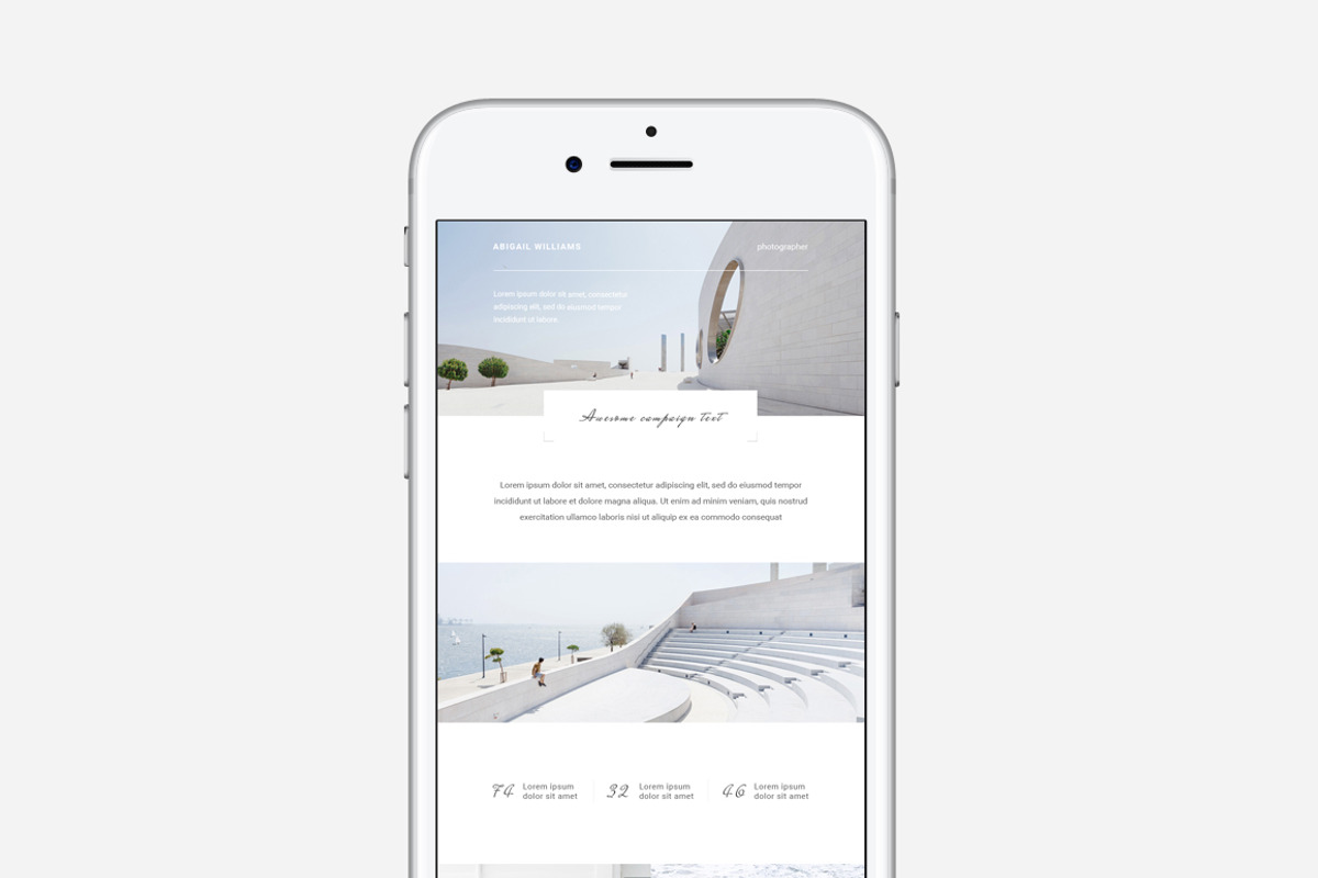 Light E-newsletter Pack, an Email Template by Swiss_cube (Photo 12 of 14)