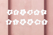 FLOWER PARTY | groovy flower font, a Font by Loryn Ipsum (Thumbnail 9 of 11)