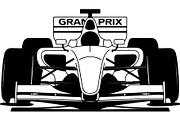 Formula Racing Car SVG Bundle, an Object Graphic by Creativeshirt (Thumbnail 2 of 13)