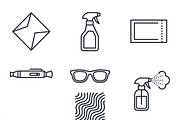 Bundles Set Optical Store Icons, an Outline Icon by adenpinkstore (Thumbnail 20 of 44)