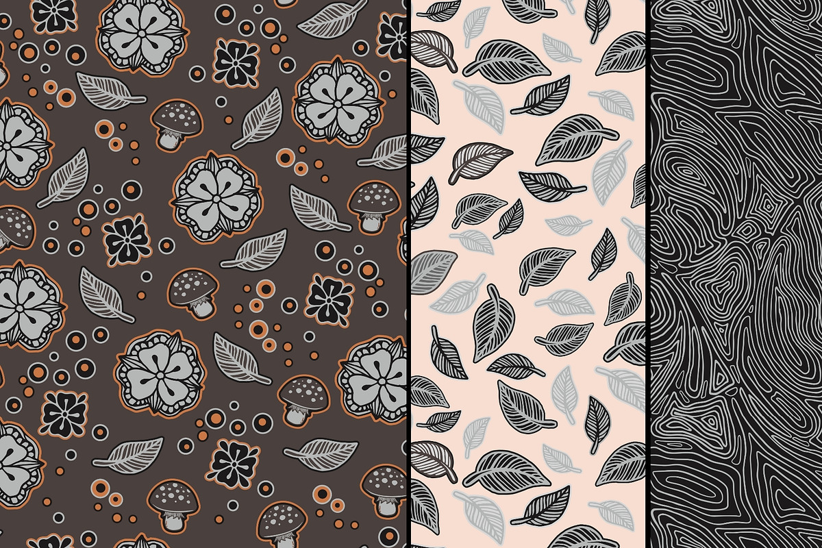 Line Art Frogs Patterns, Borders, a Pattern Graphic by ilonitta (Photo 10 of 13)