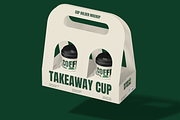 Cup Holder Mockup, a Cups & Container Mockup by Permadi Creative (Thumbnail 4 of 5)
