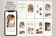 Wedding mood board mobile template, a Social Media Template by EvaTemplates (Thumbnail 4 of 7)