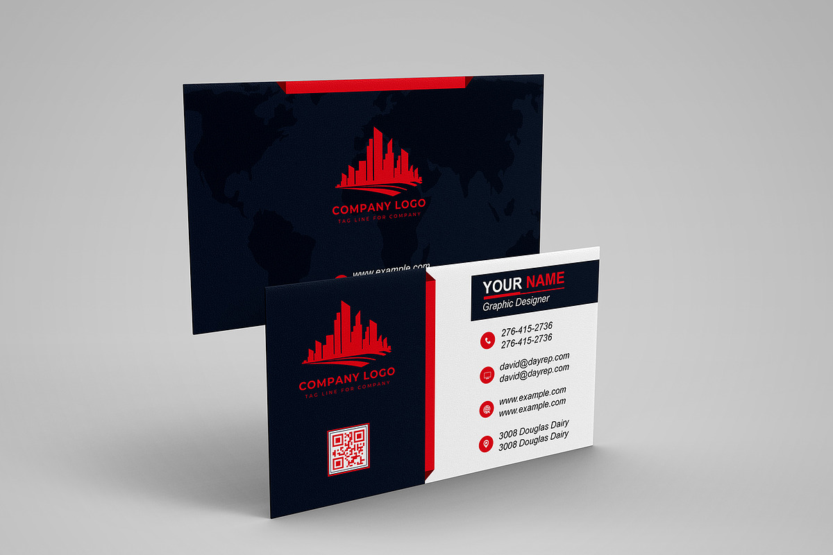 Sleek Business Card PSD preview 4