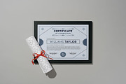 Certificate Of Achievement Design, a Stationery Template by MRI STUDIO (Thumbnail 5 of 12)