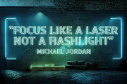 Starlux – Sci-fi Neon Font, a Sans Serif Font by Almarkhatype (Thumbnail 7 of 10)