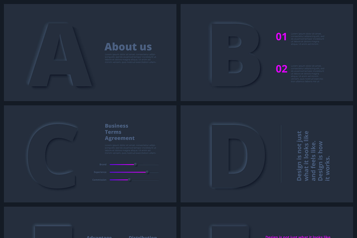 Neumorphic PowePoint Presentation, a Presentation Template by Abert (Photo 21 of 22)
