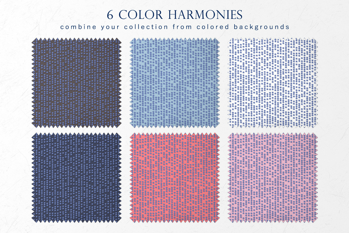 Blueberry stripes- Set patterns, a Pattern Graphic by Yummy (Photo 3 of 9)